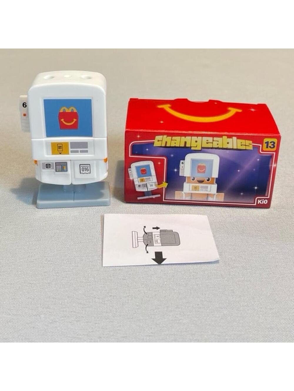 2026 McDonald's Changeables Happy Meal Figure #13 KiO